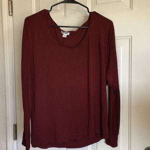 Red Old Navy long sleeve